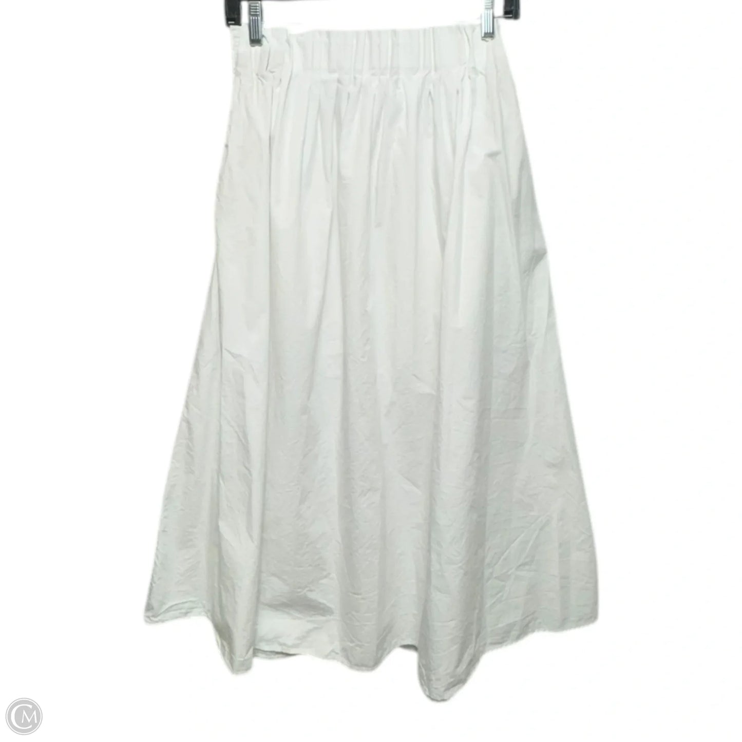 Skirt Maxi By Zara In White, Size: S