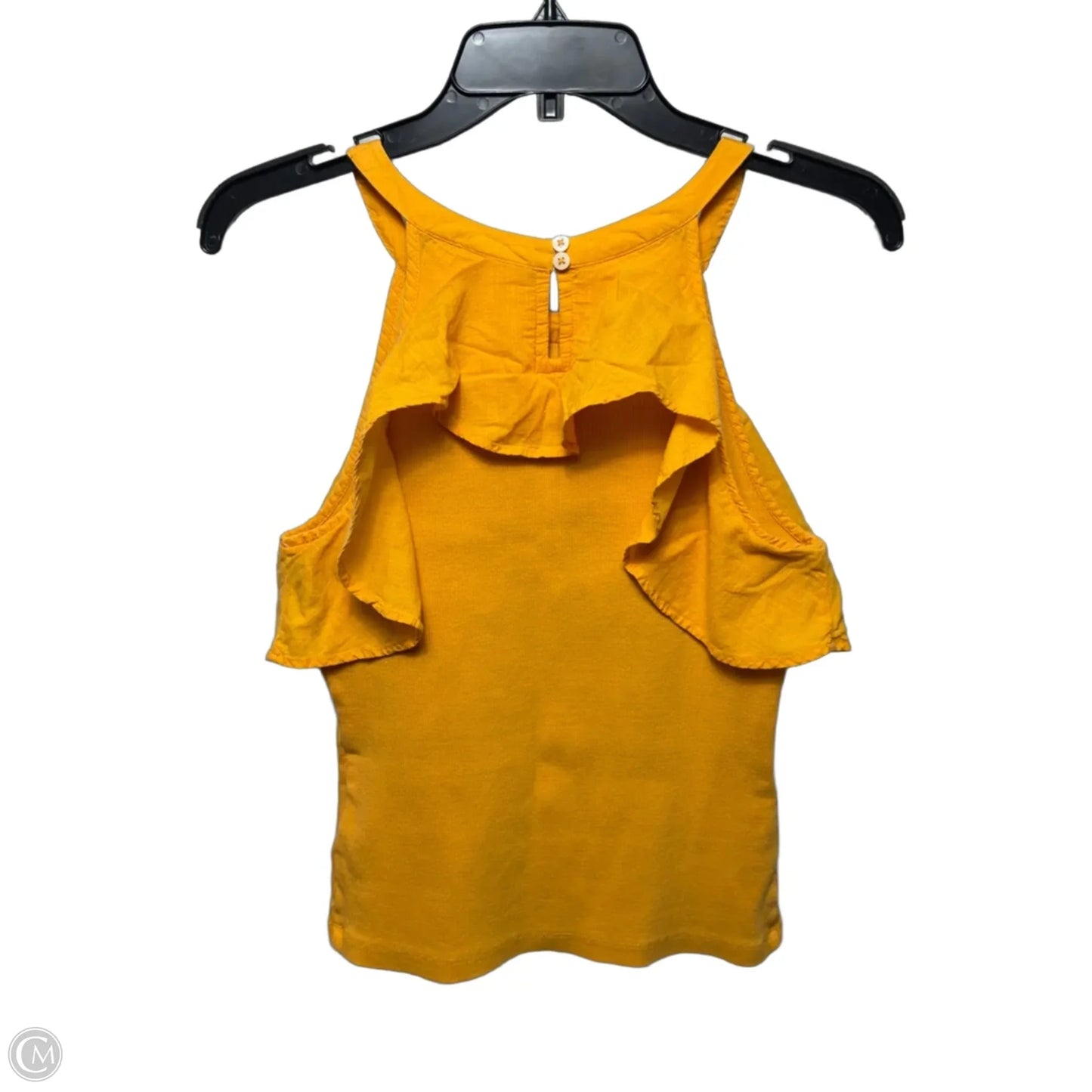 Top Sleeveless By Maeve In Gold, Size: S