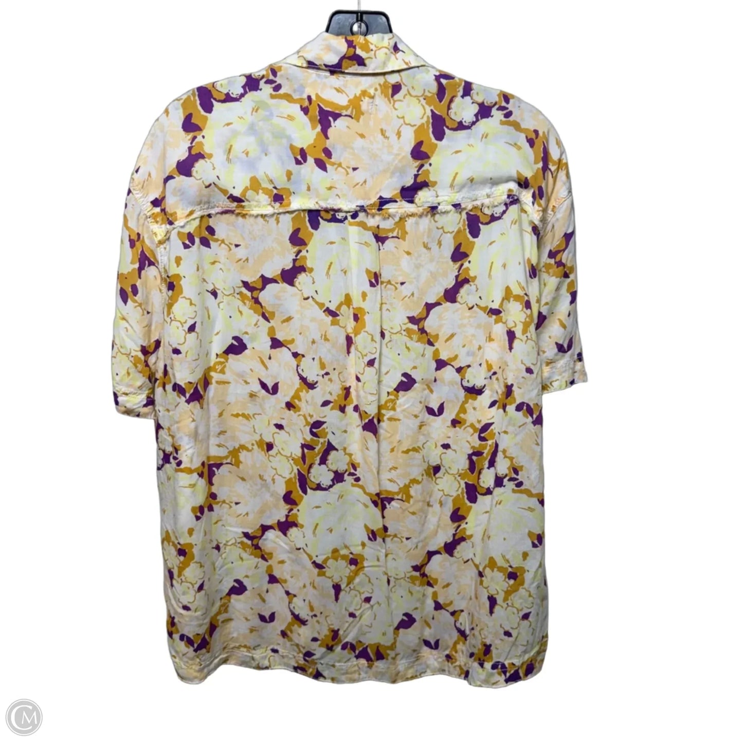 Top Short Sleeve By We The Free, In Floral Pattern, Size: Small