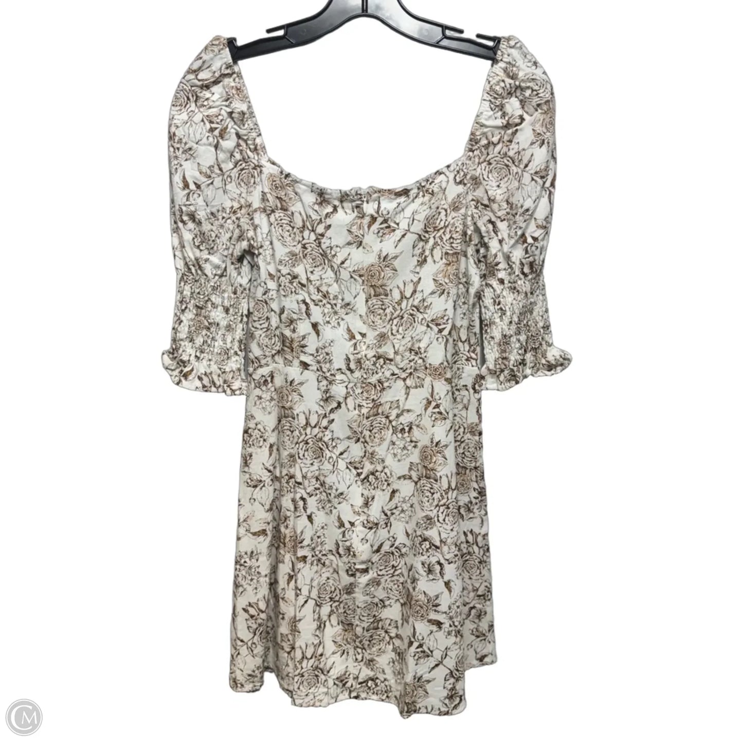 Dress Casual Short By Mi Ami In Floral Print, Size: M