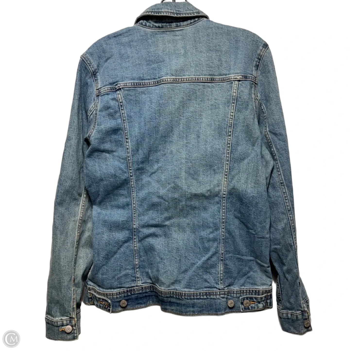 Jacket Denim By Old Navy In Blue Denim, Size: L