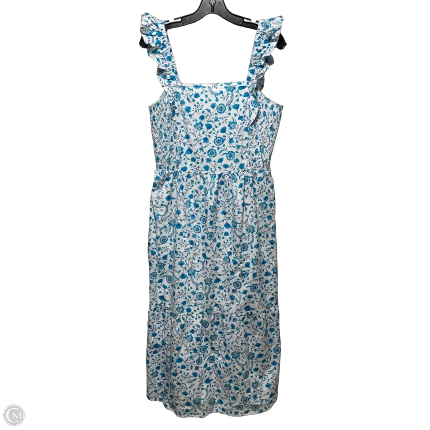 Dress Casual Maxi By Draper James In Floral Print, Size: Xl