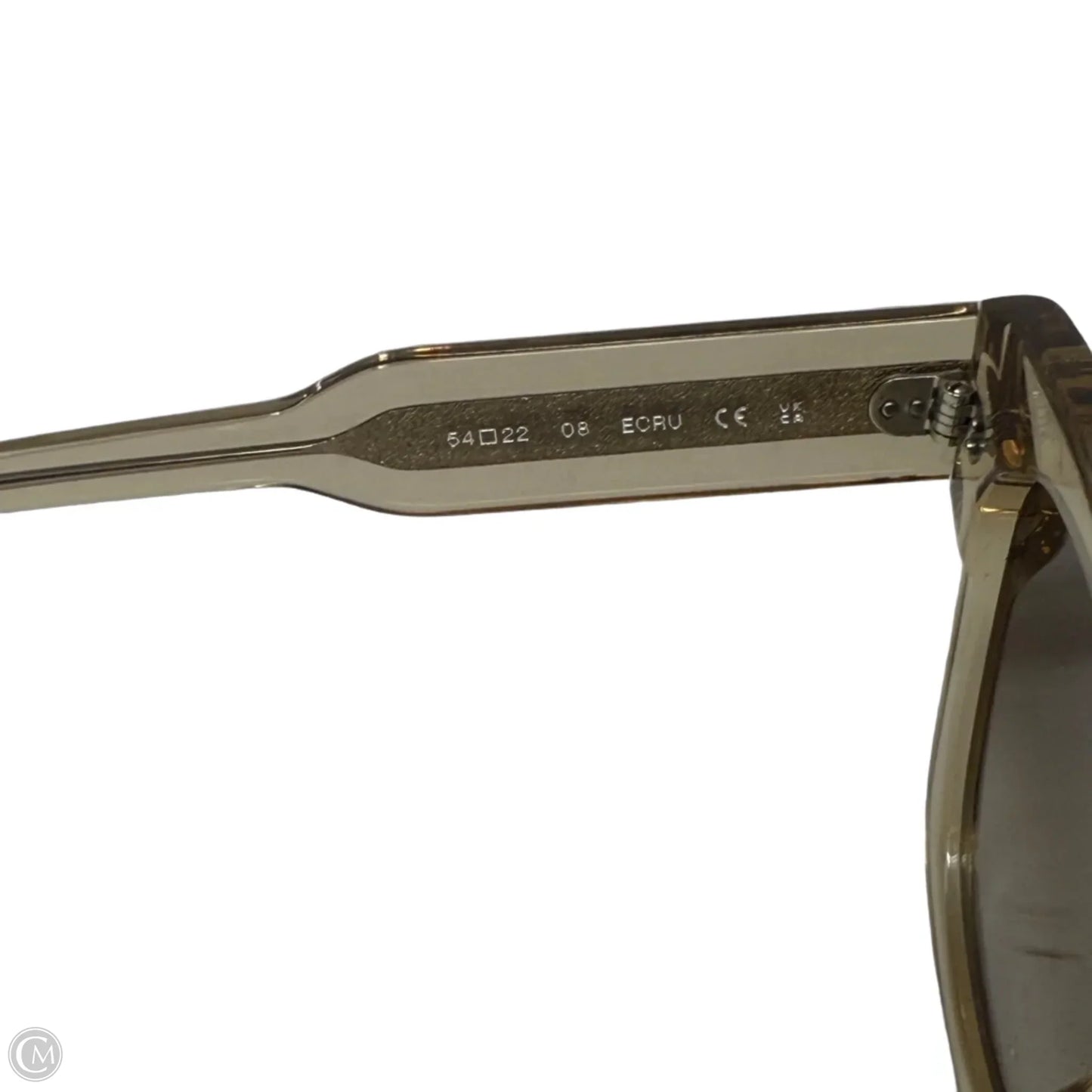 D Shaped 08 Ecru Sunglasses By Chimi
