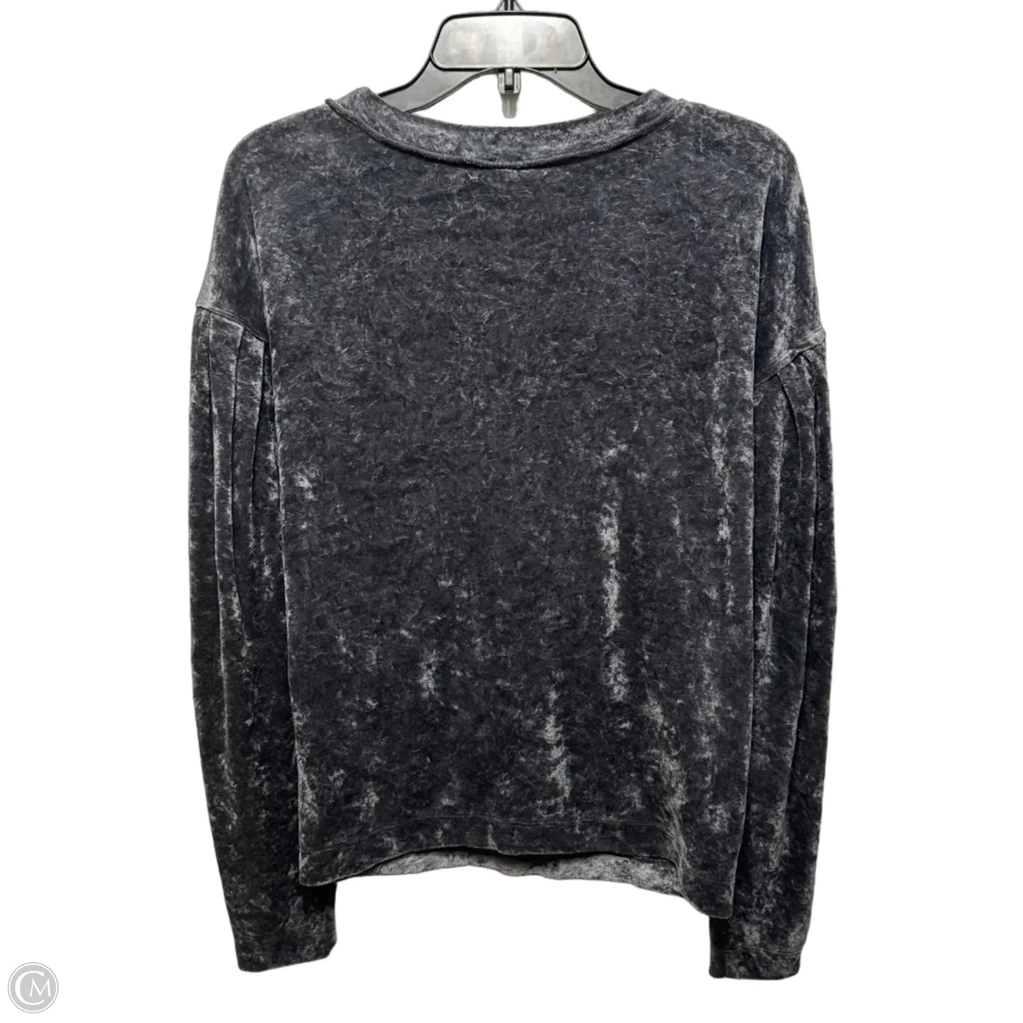 Velvet Top Long Sleeve By We The Free In Grey, Size: S