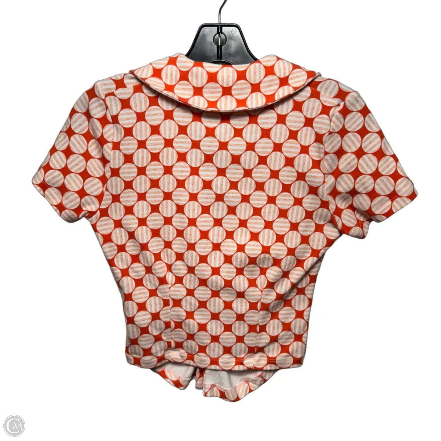 Top Short Sleeve By Maeve In Orange, Size: Xs