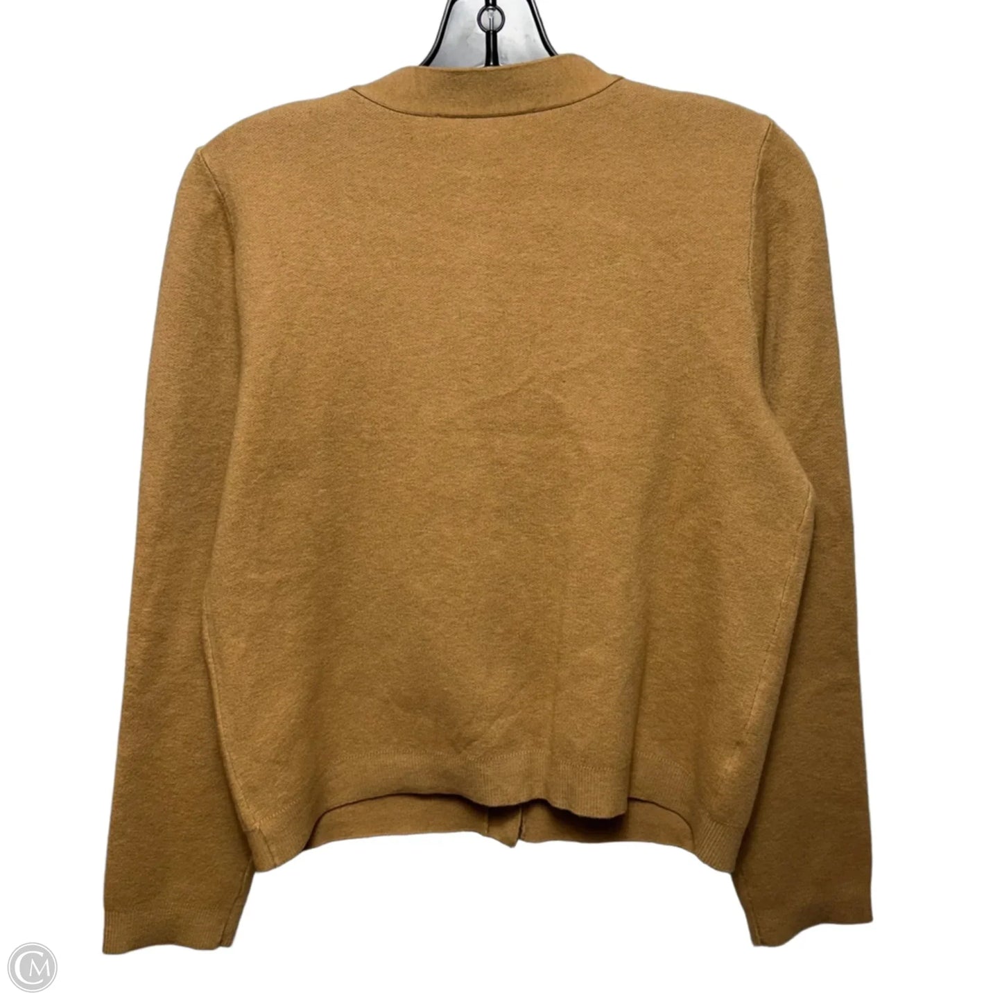 Sweater Cardigan By Loft In Tan, Size: Xs