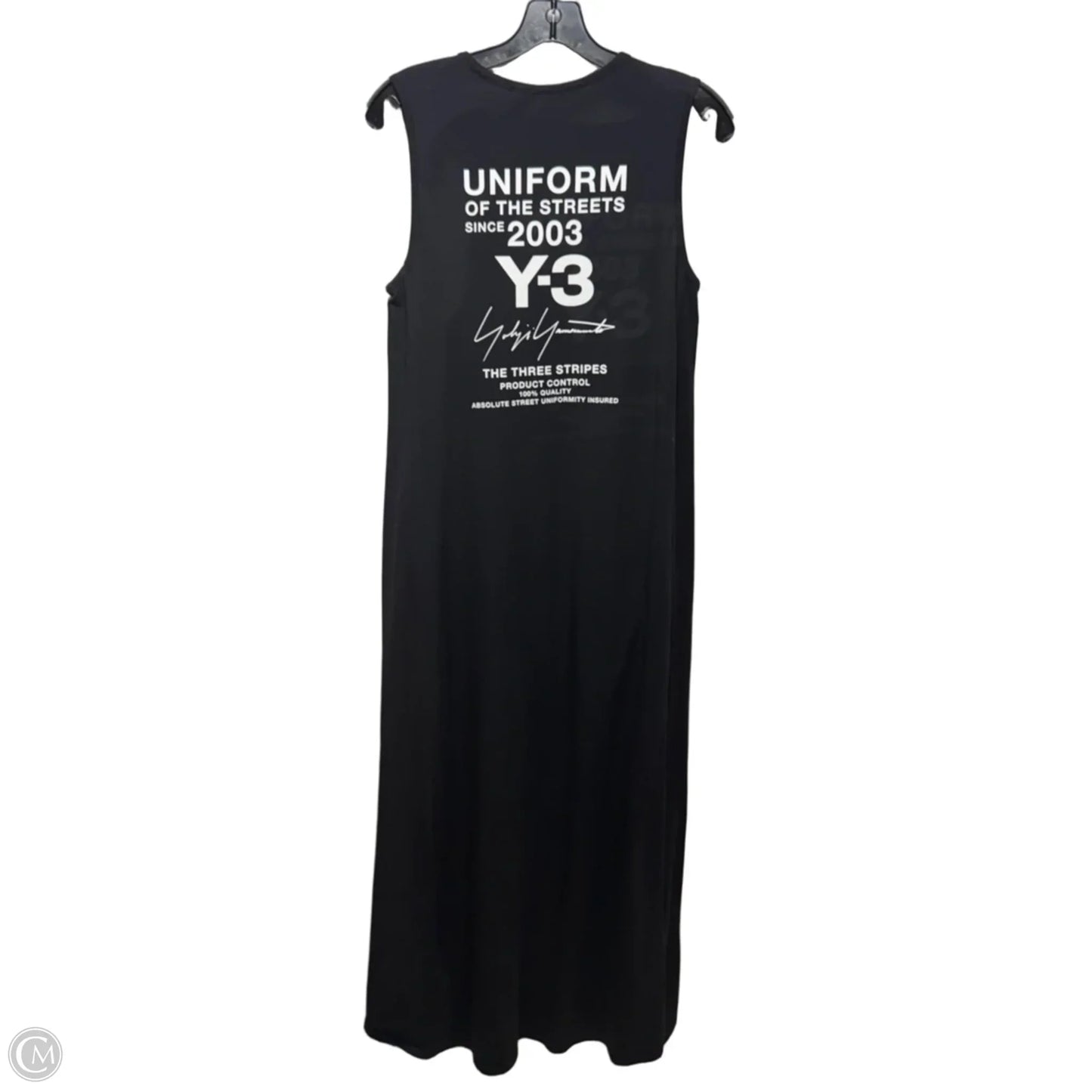 Dress Casual Maxi By Adidas x Yohji Yamamoto In Black, Size: S