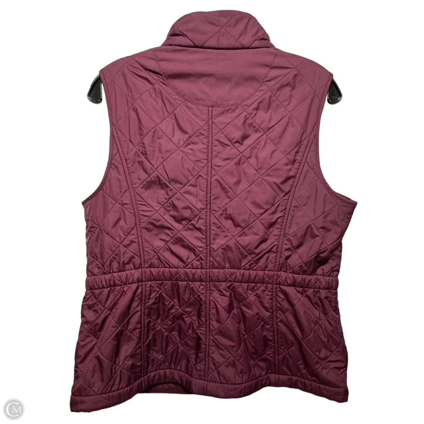 Vest Puffer & Quilted By Talbots In Maroon, Size: M