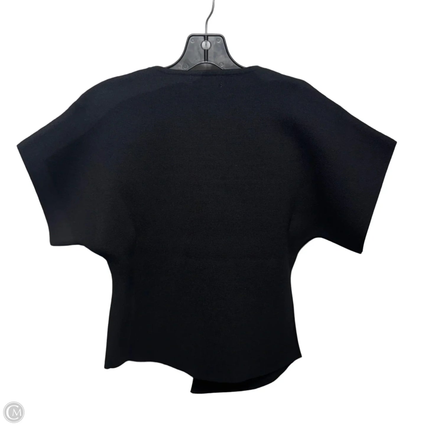 Gold Button Sweater Cardigan By My Chic In Black, Size: S/M