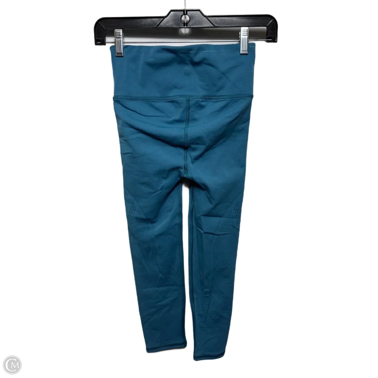 Athletic Leggings By Lululemon In Teal, Size: 4