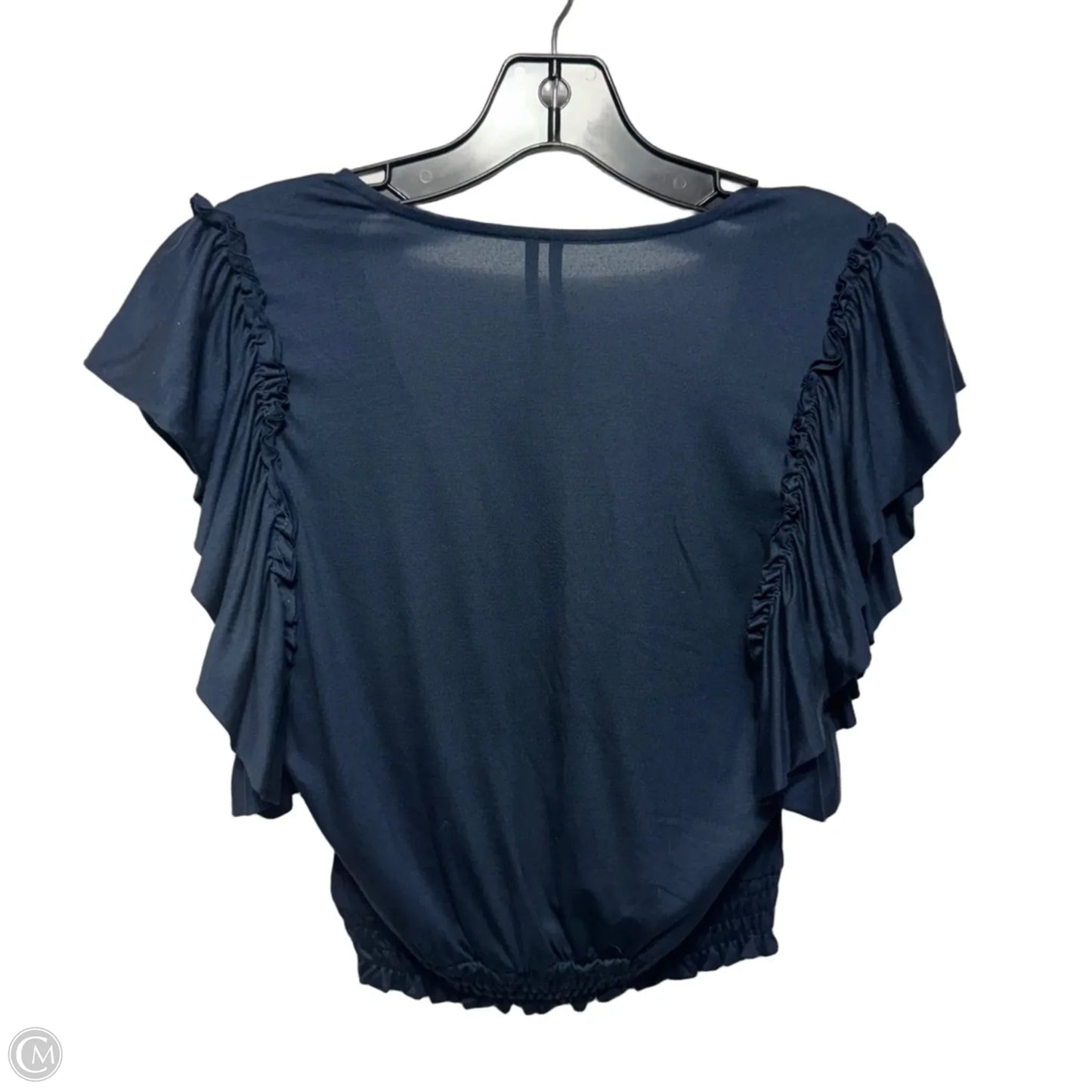 Top Sleeveless By Anthropologie In Navy, Size: Xs