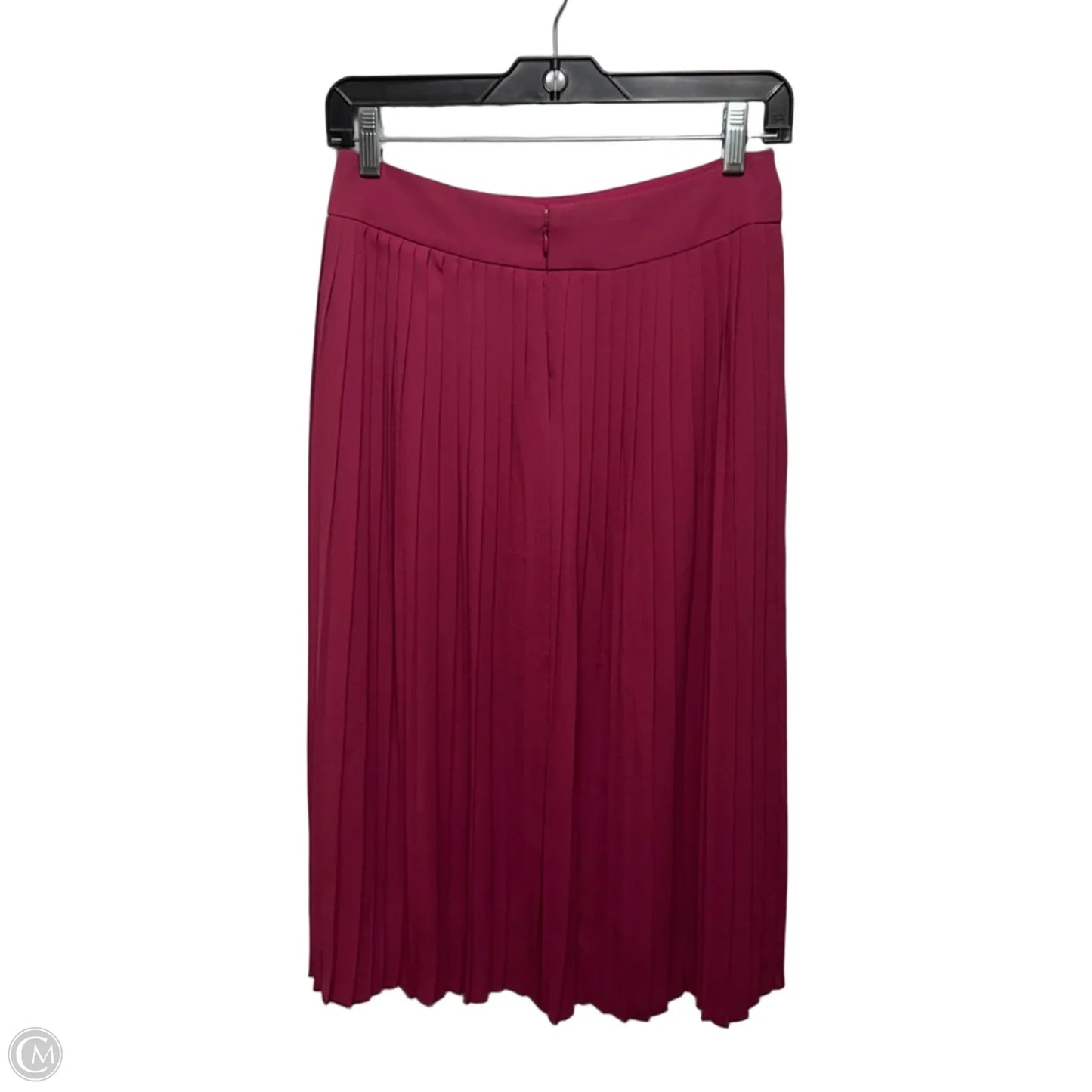 Skirt Midi By J. Crew In Maroon, Size: 4