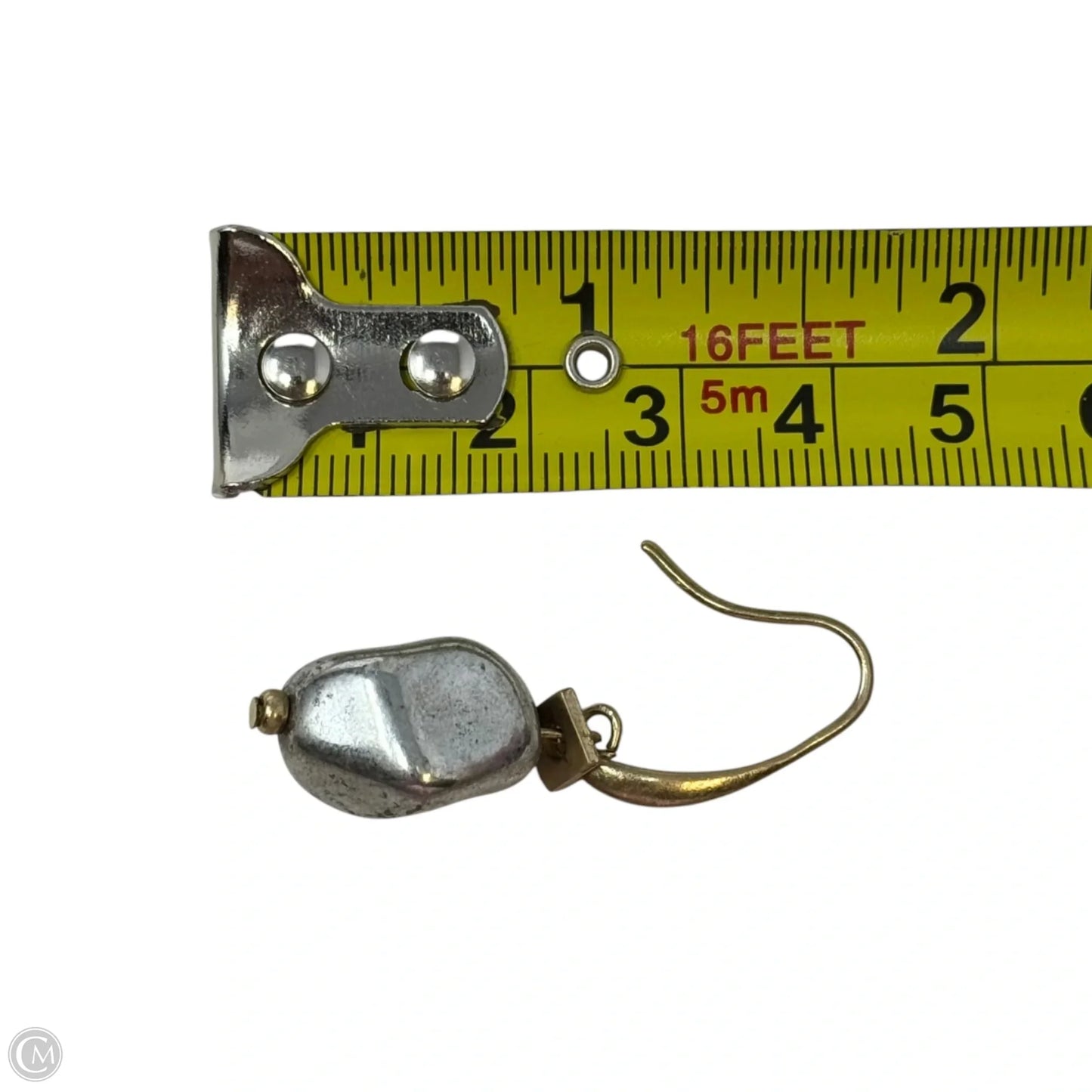 Two Tone Dangle Earrings