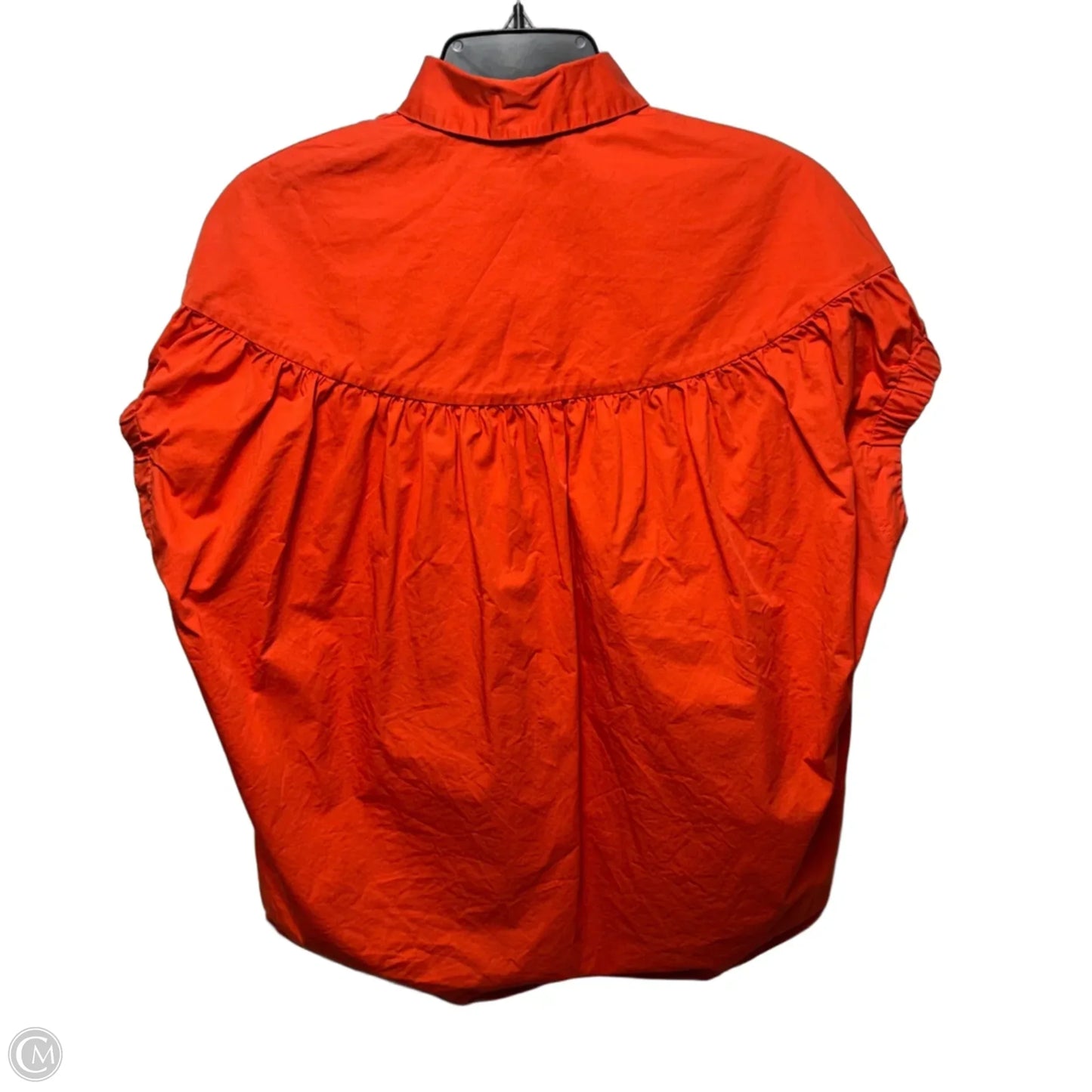 Top Short Sleeve By Pearl In Orange, Size: Xs