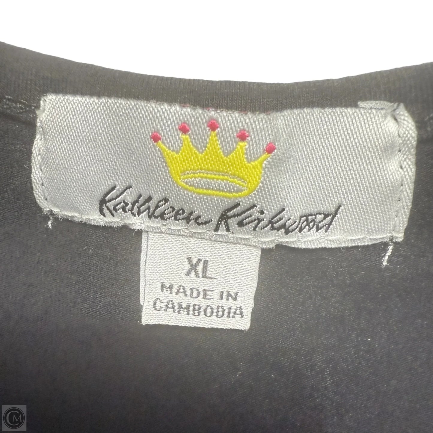 Tunic Sleeveless By Kathleen Kirkwood In Black, Size: Xl