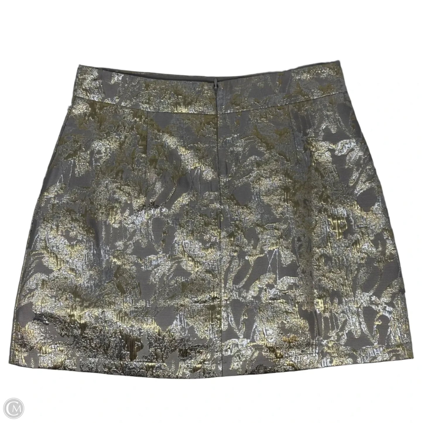 Cher Skirt Mini & Short By J Marie In Gold & Silver, Size: Xs