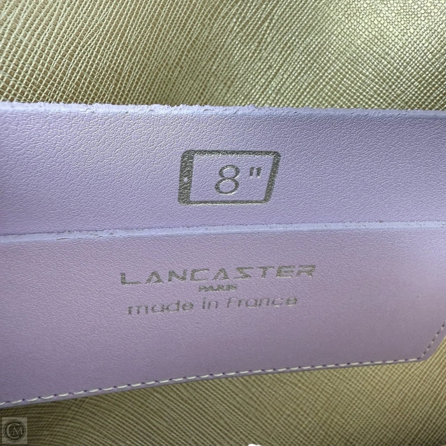 Leather Envelope Clutch Crossbody By Lancaster, Size: Medium
