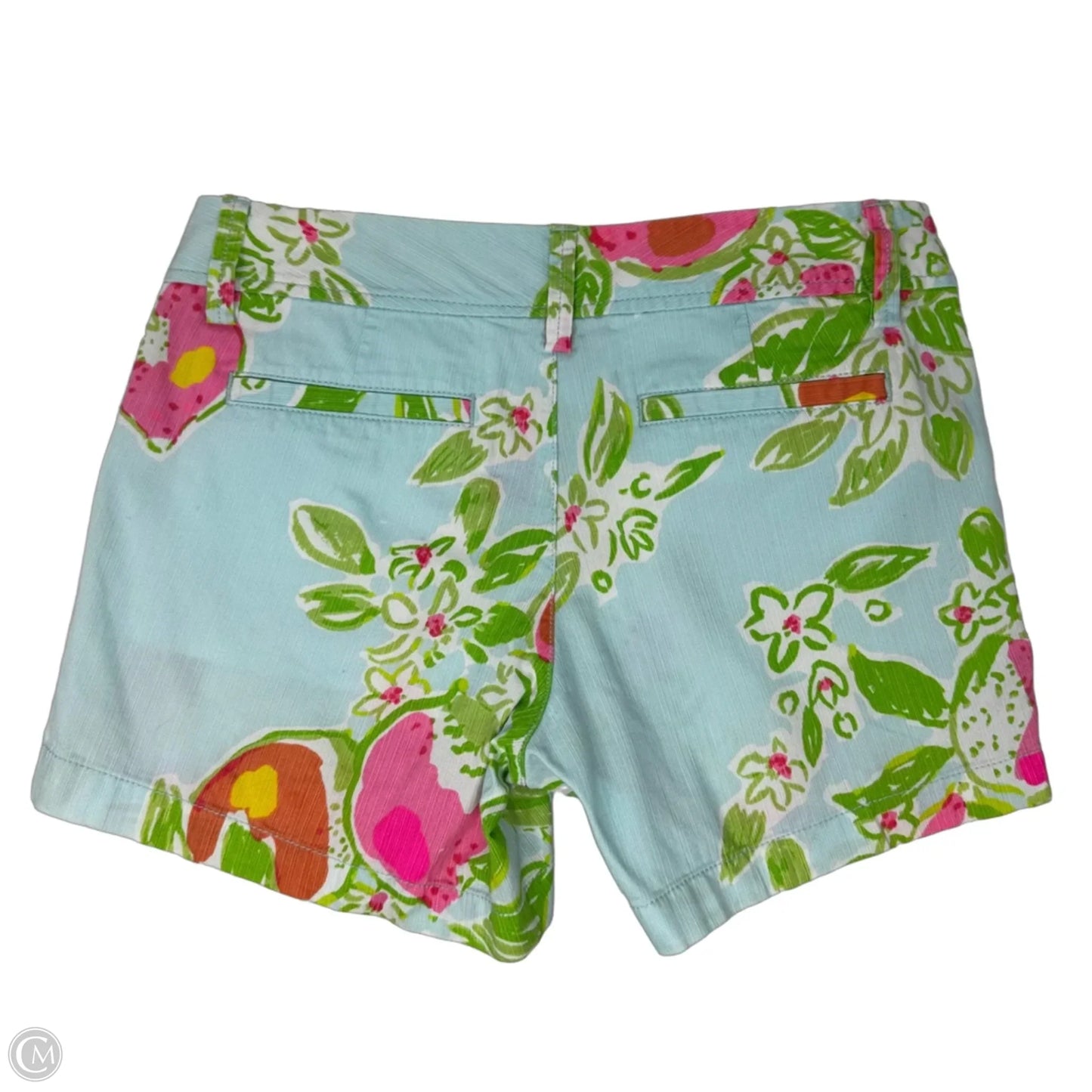 Shorts Designer By Lilly Pulitzer In Blue & Pink, Size: 4