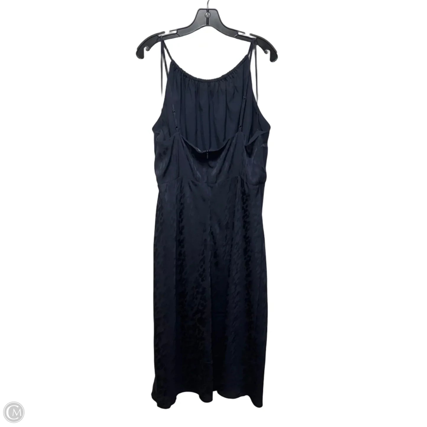 Dress Casual Midi By Banana Republic In Navy, Size: 18