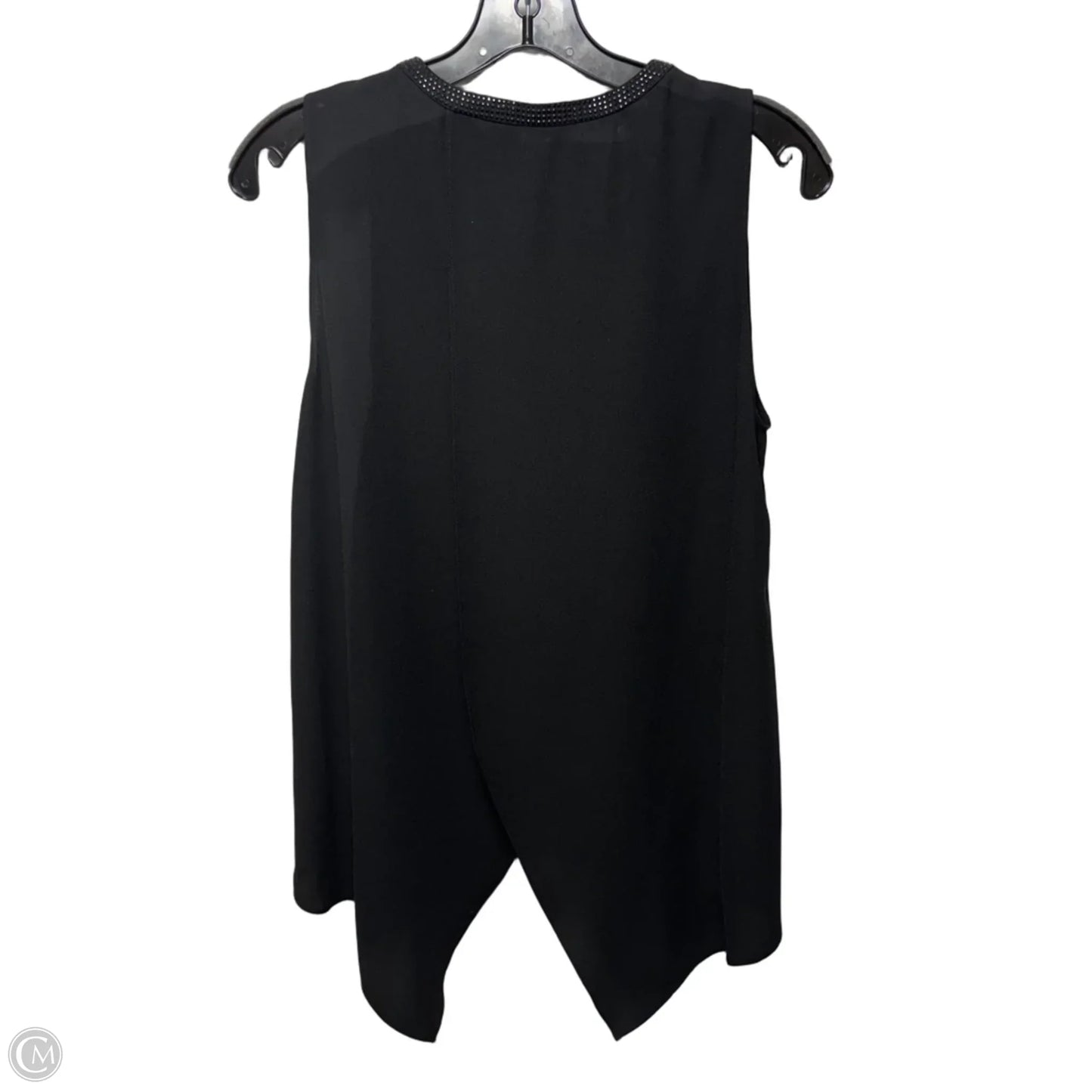 Split Back Top Sleeveless By Rachel Roy In Black, Size: S