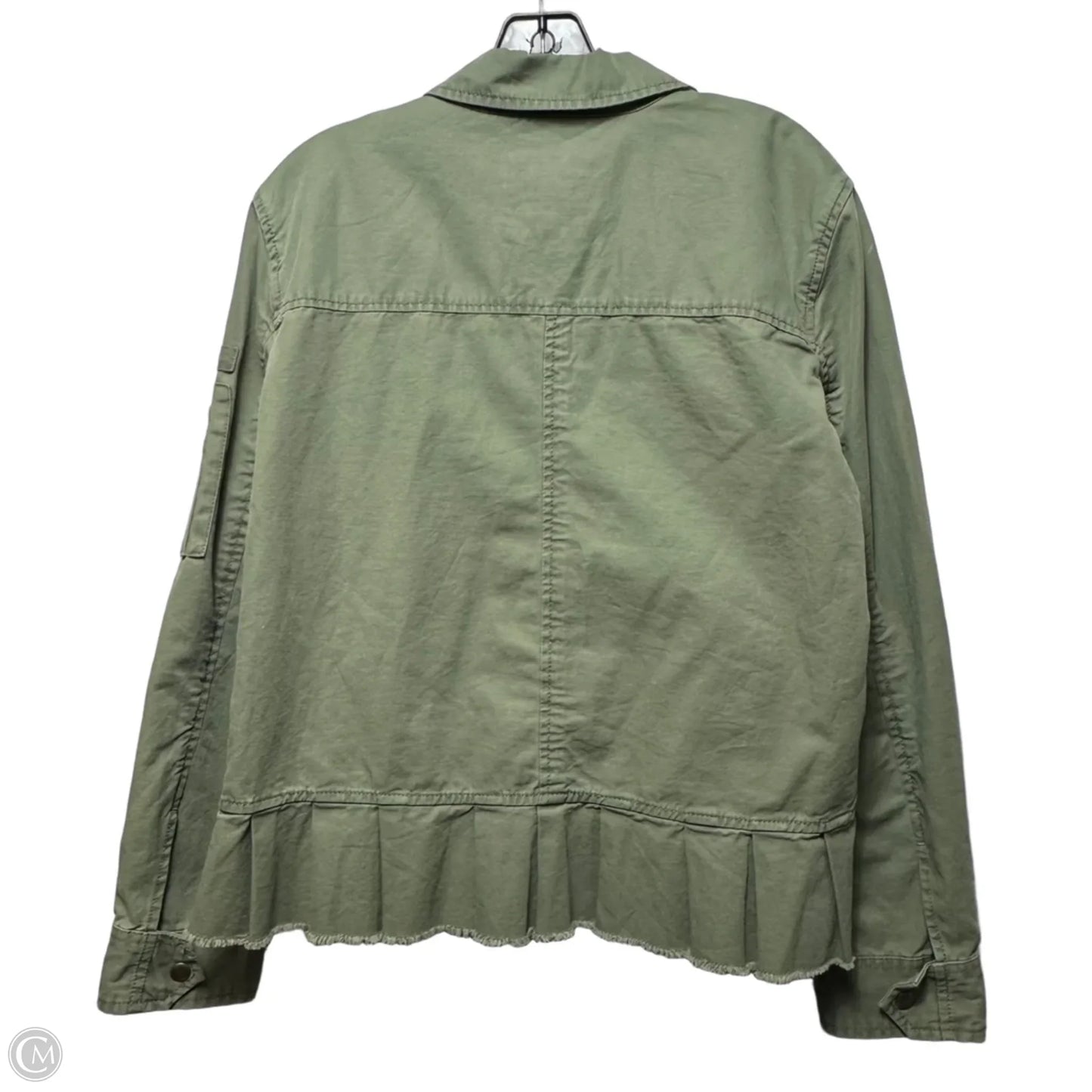 Jacket Utility By Gap In Green, Size: L