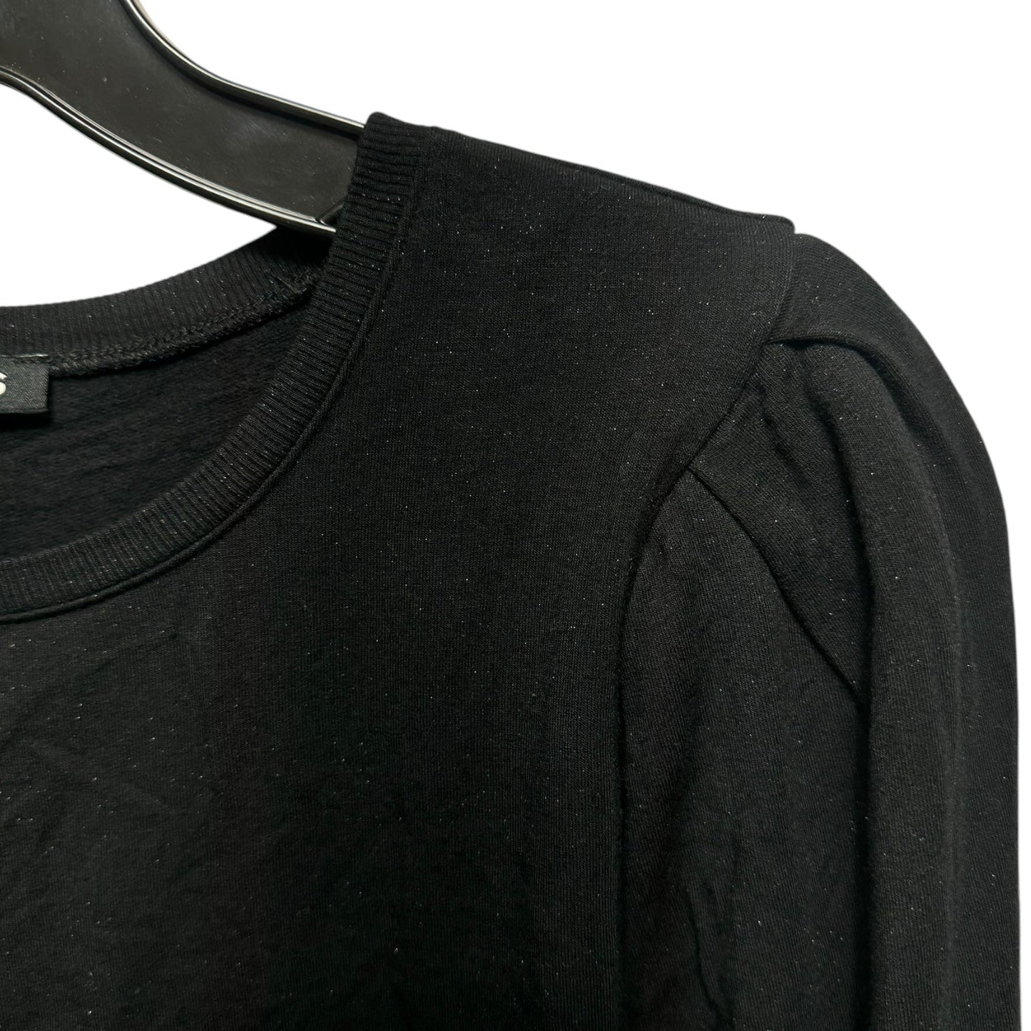 Speckled Top Sweater By Express In Black, Size: S