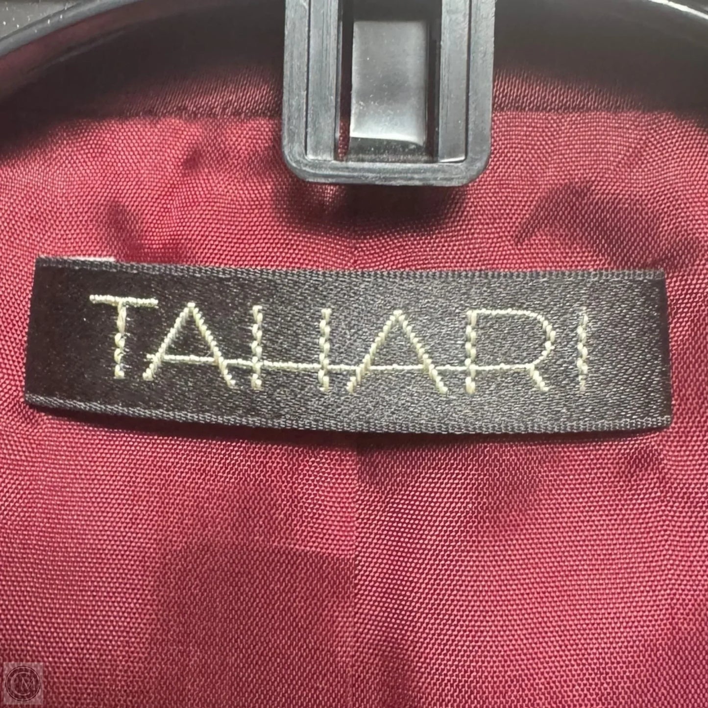Coat Other By Tahari By Arthur Levine In Maroon, Size: 2