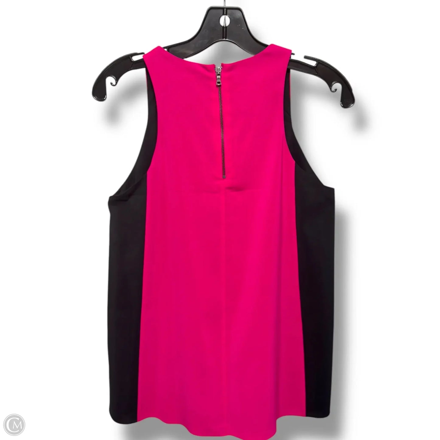 Lindsay Long Loose Tank with Seams Designer By Alice + Olivia In Magenta, Size: S