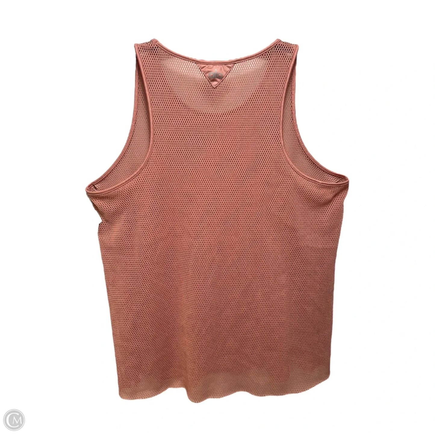 Mesh Athletic Tank Top By Alo In Mauve, Size: L