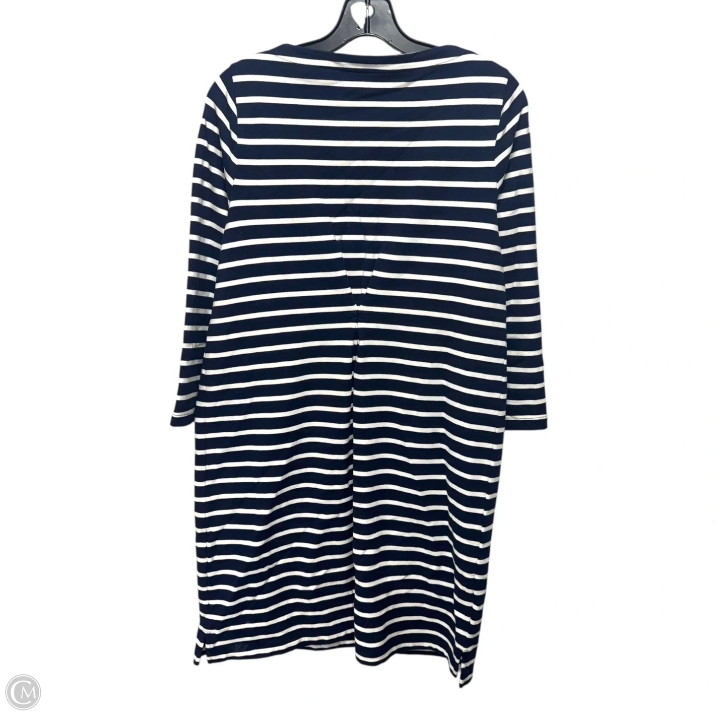 Dress Casual Midi By Crown And Ivy In Striped Pattern, Size: M