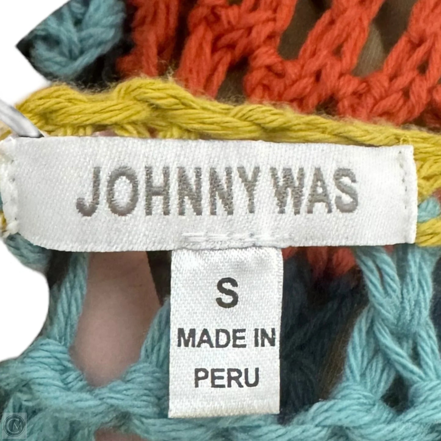 Open Knit Sweater By Johnny Was In Multi-colored, Size: S