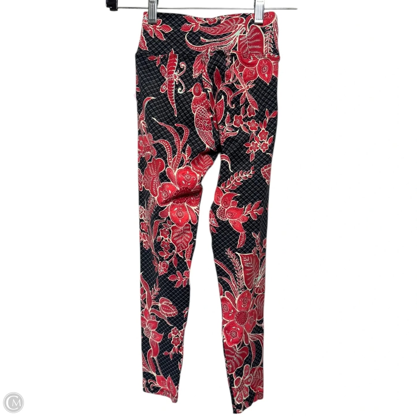 Athletic Leggings By Liquido In Floral Print, Size: S