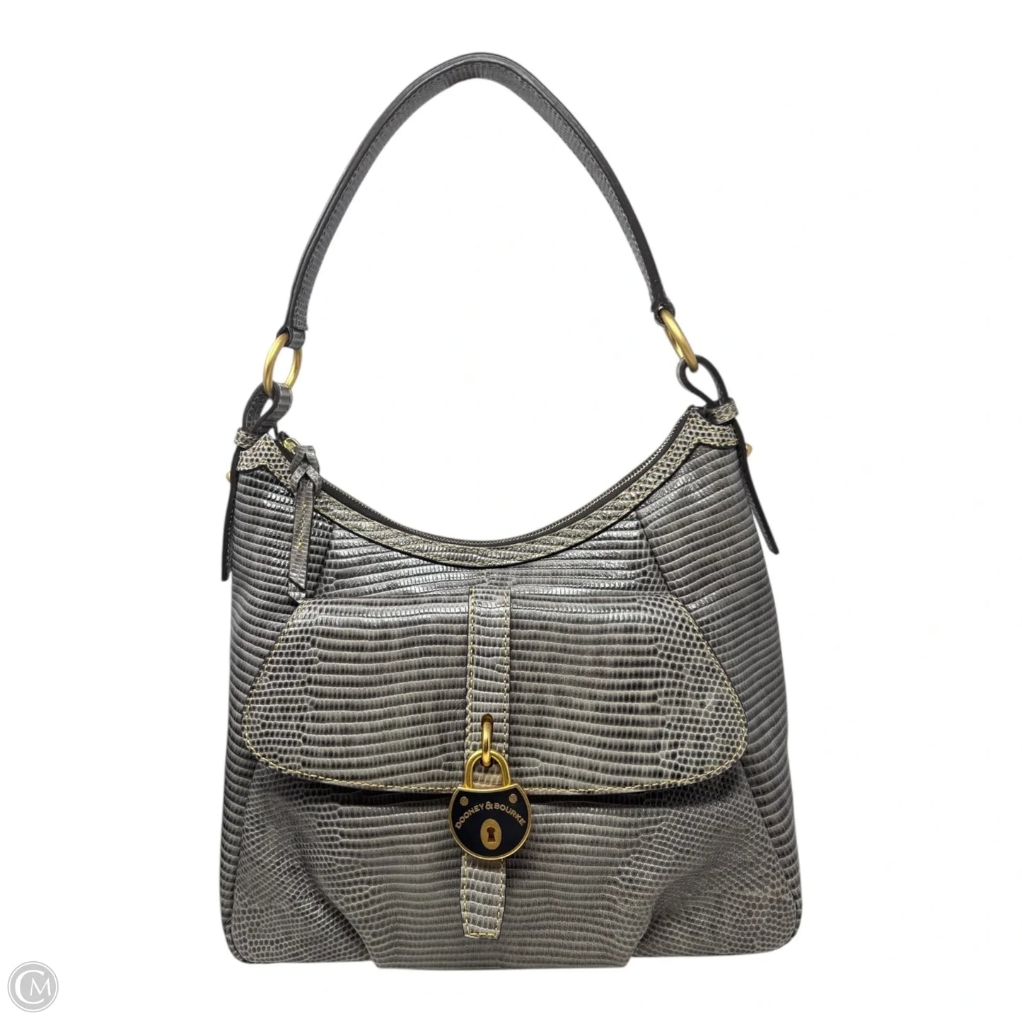 Santorini Hobo Handbag Designer By Dooney And Bourke, Size: Medium