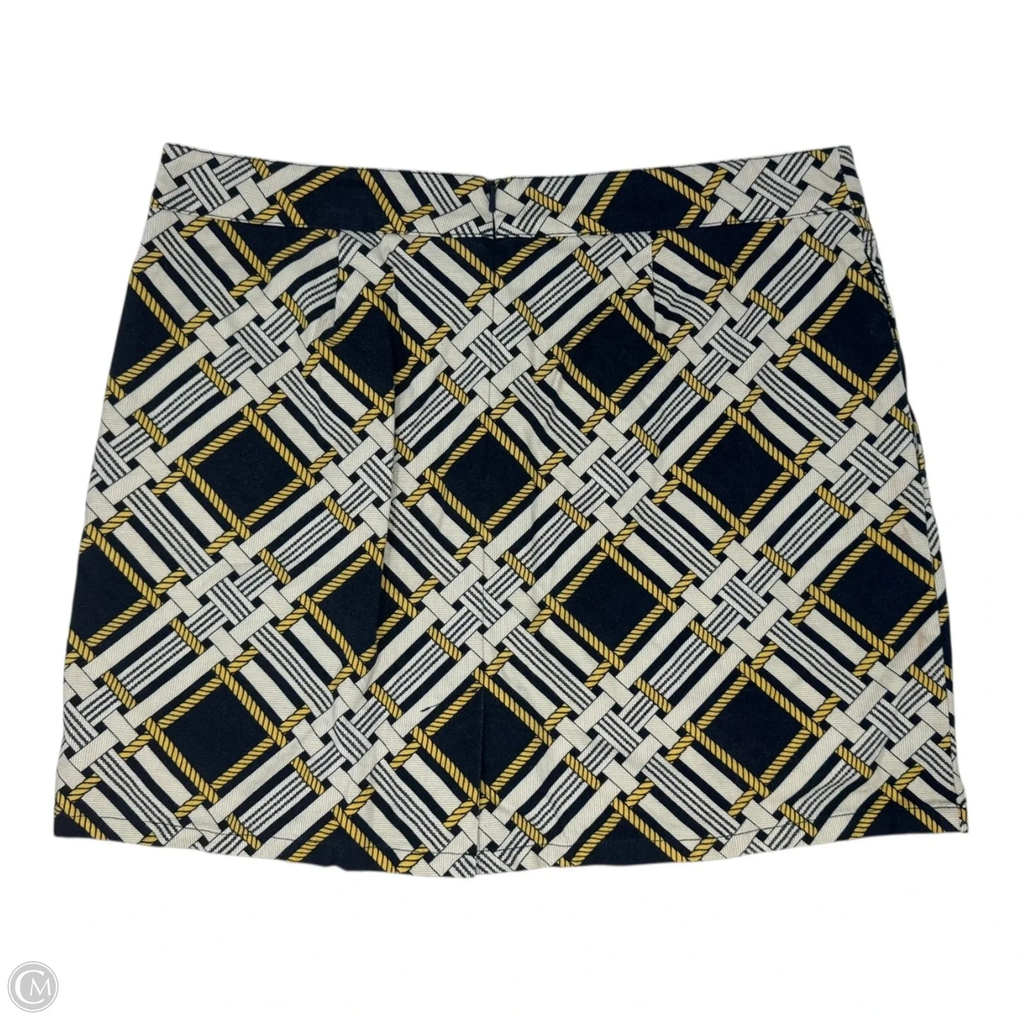 Skirt Mini & Short By Vineyard Vines In Nautical Print, Size: 6