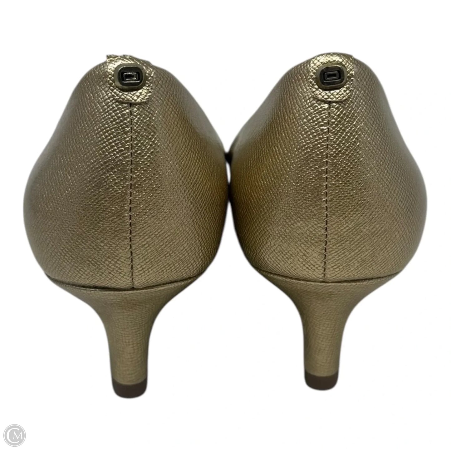 Shoes Heels Kitten By Bandolino In Gold, Size: 10