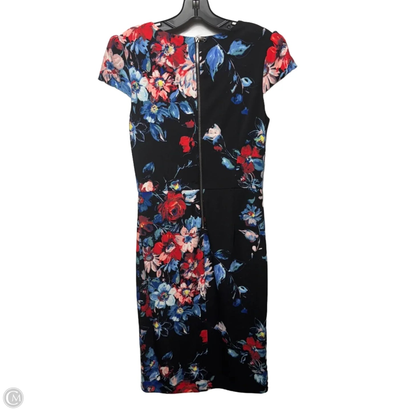 Dress Casual Midi By Betsey Johnson In Floral Print, Size: 6