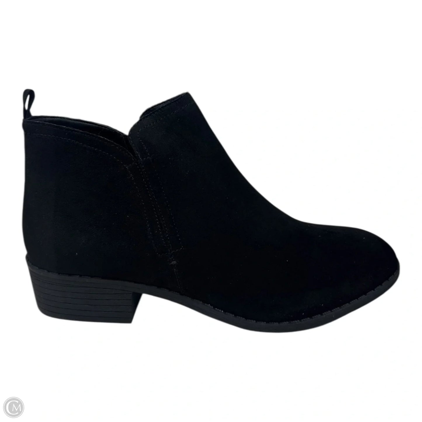 Cadee Boots Ankle Flats By Sun + Stone In Black, Size: 10.5