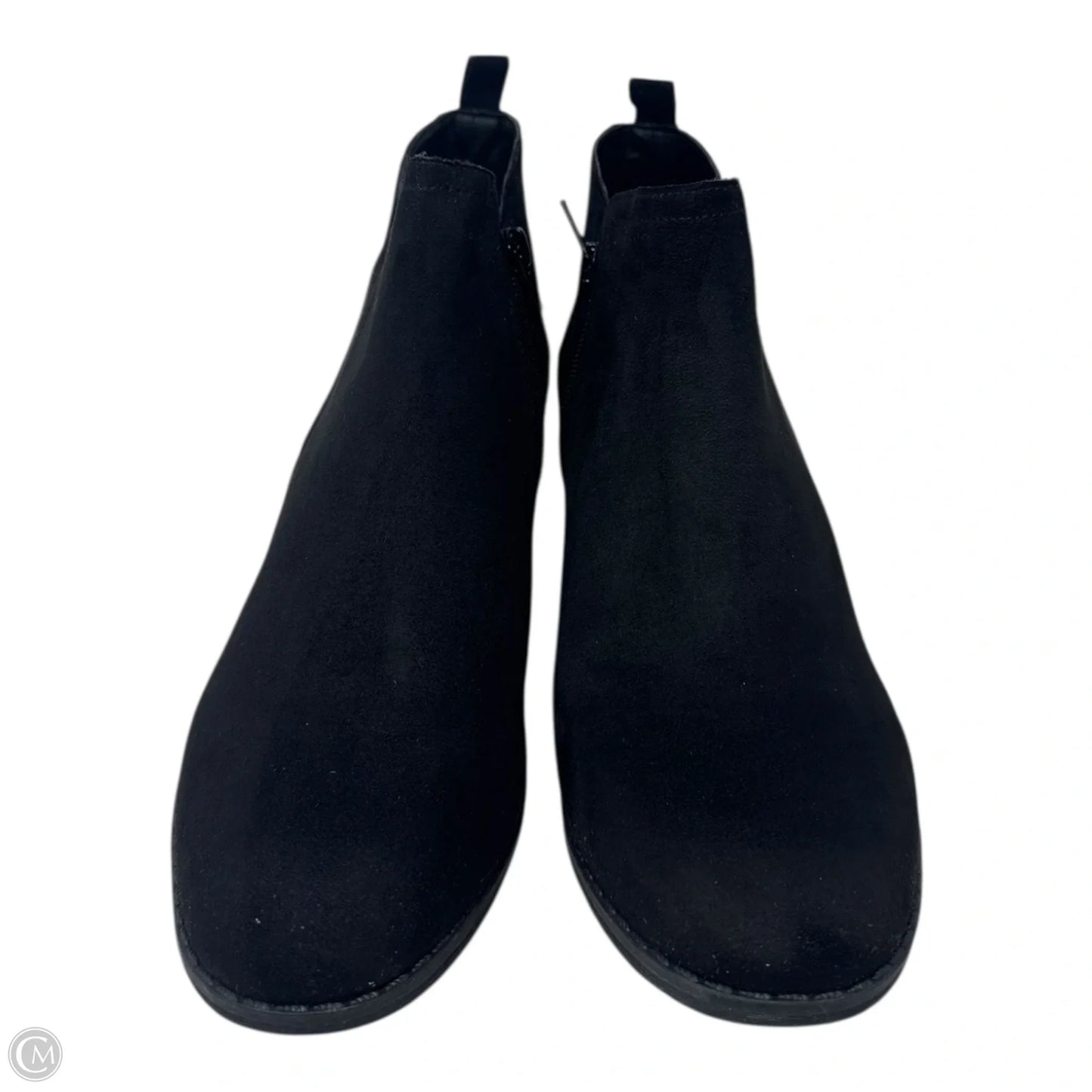 Cadee Boots Ankle Flats By Sun + Stone In Black, Size: 10.5