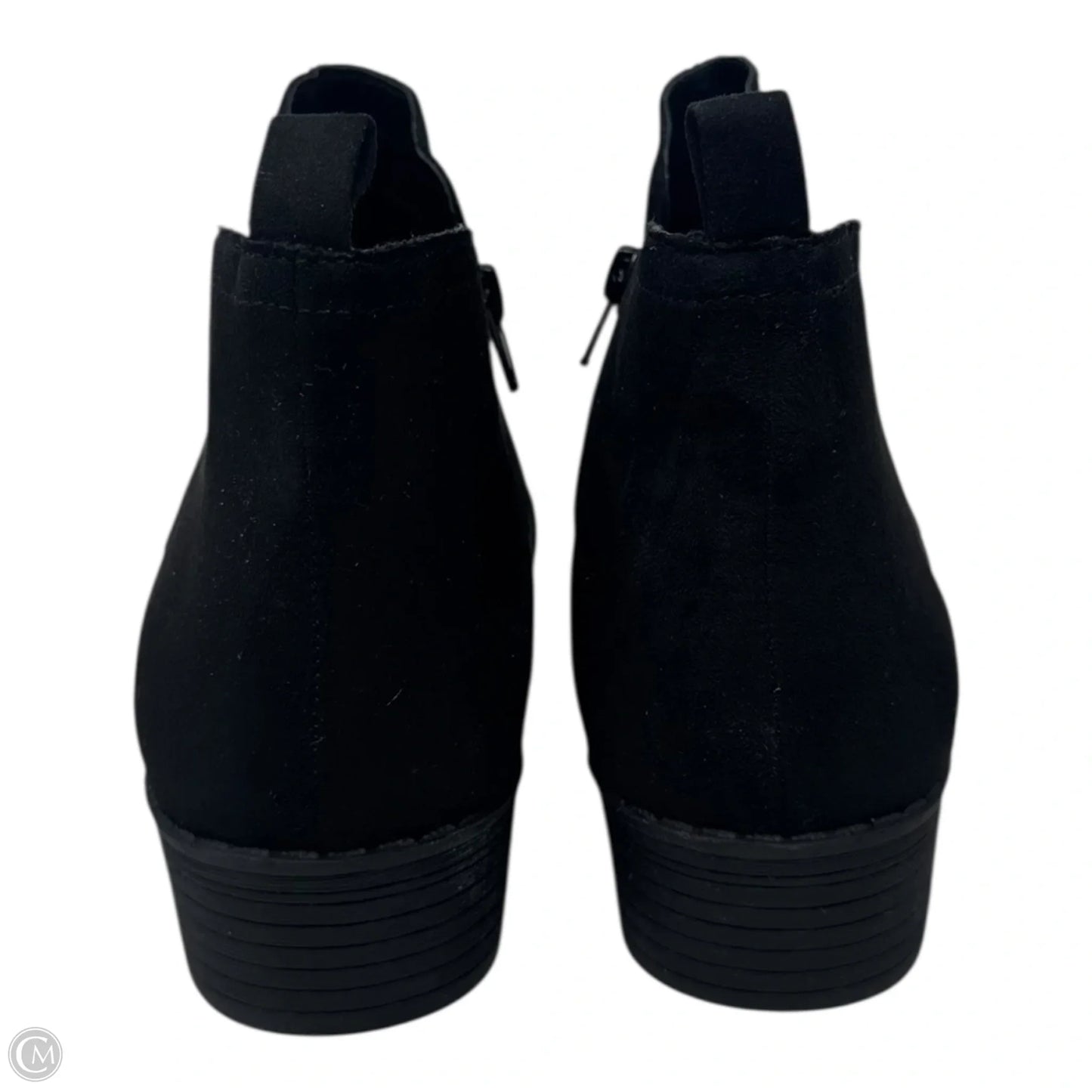 Cadee Boots Ankle Flats By Sun + Stone In Black, Size: 10.5