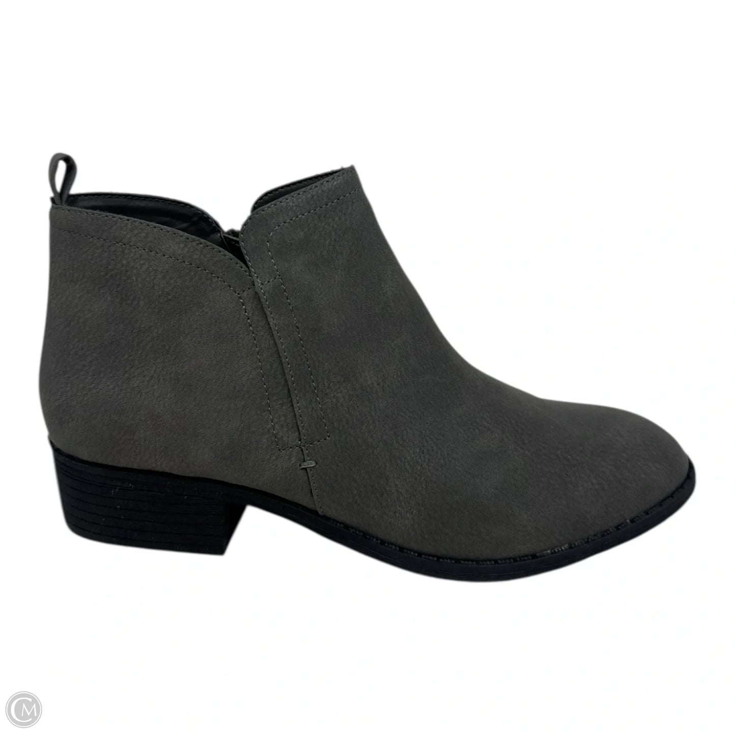 Cadee Boots Ankle Flats By Sun + Stone In Grey, Size: 10.5