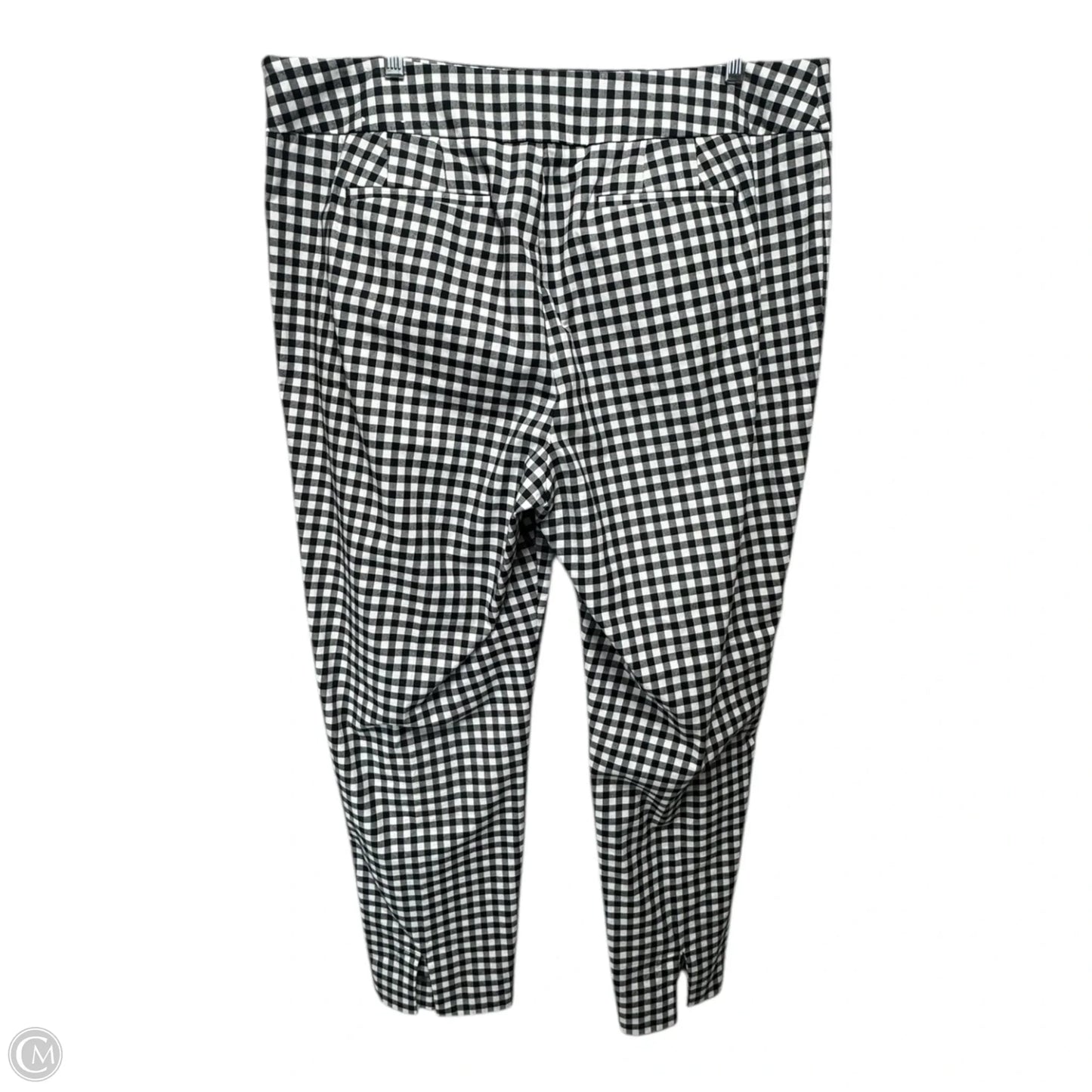Pants Cropped By Talbots In Checkered Pattern, Size: 16