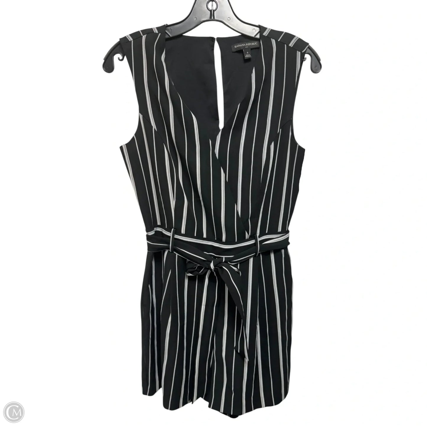 Tailored Romper By Banana Republic In Striped Pattern, Size: 4