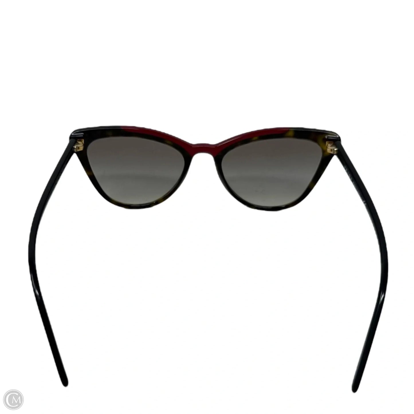 Catwalk PR 01VS 56 Acetate Sunglasses Luxury Designer By Prada In Red Havana
