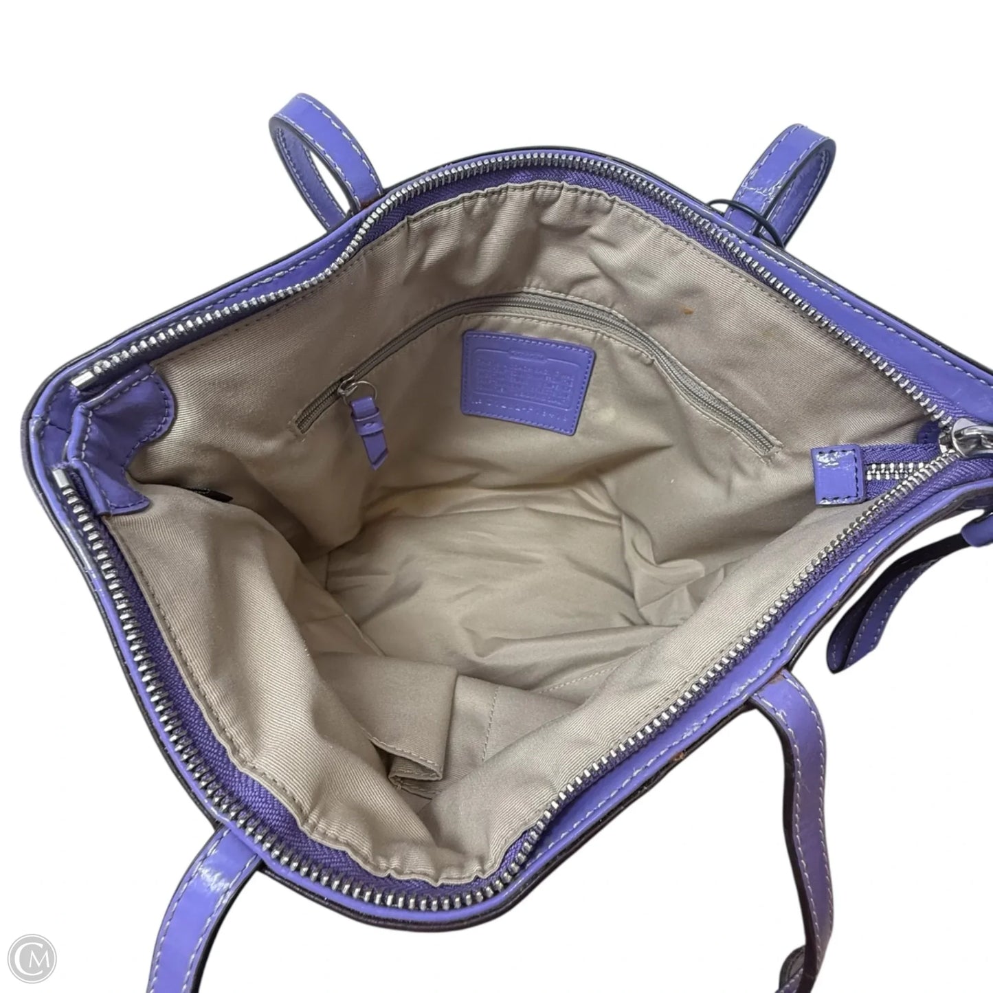 Vintage Graffiti Tote Designer By Coach, Size: Medium