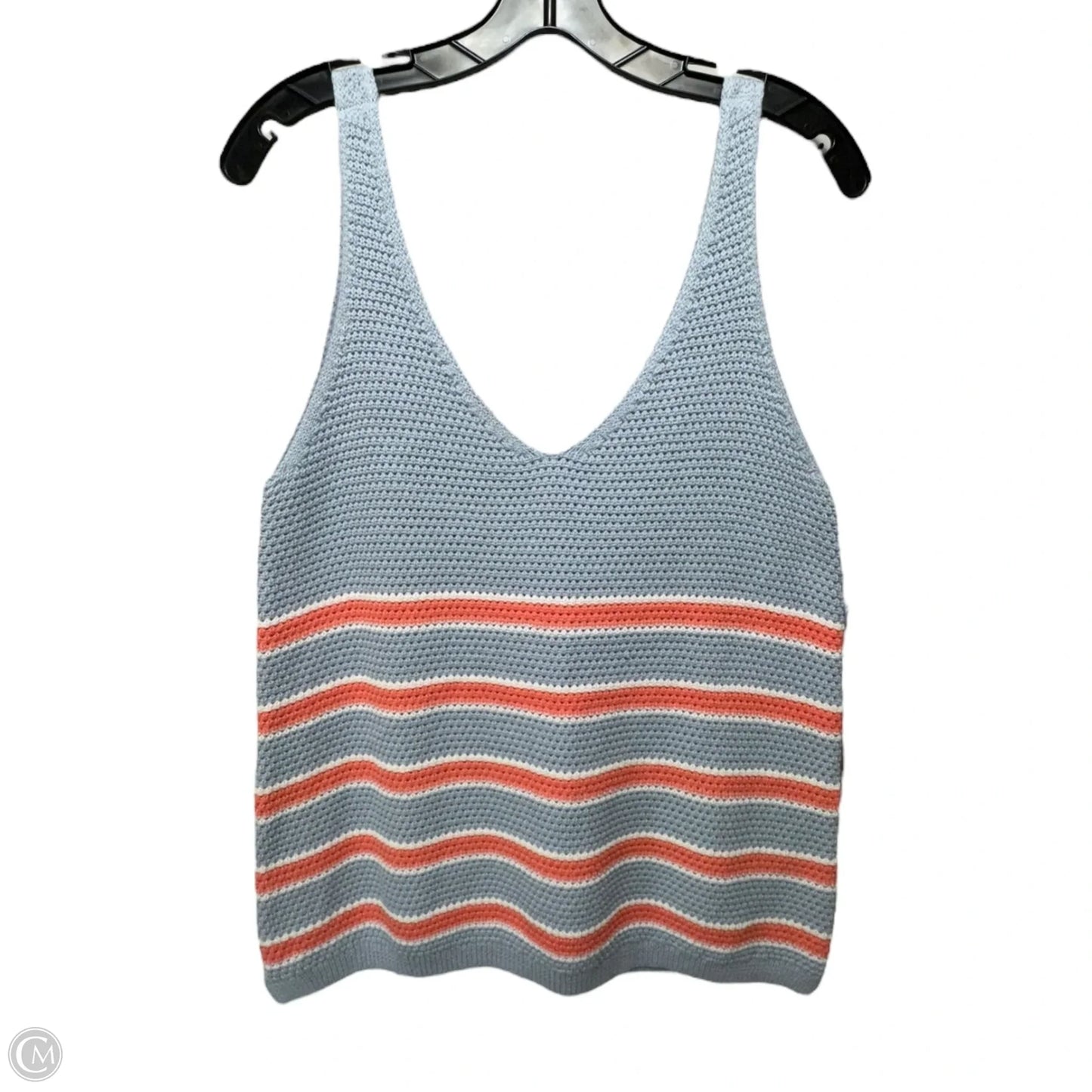 Alli Striped Sweater Tank By Southern Tide In Striped Pattern, Size: M
