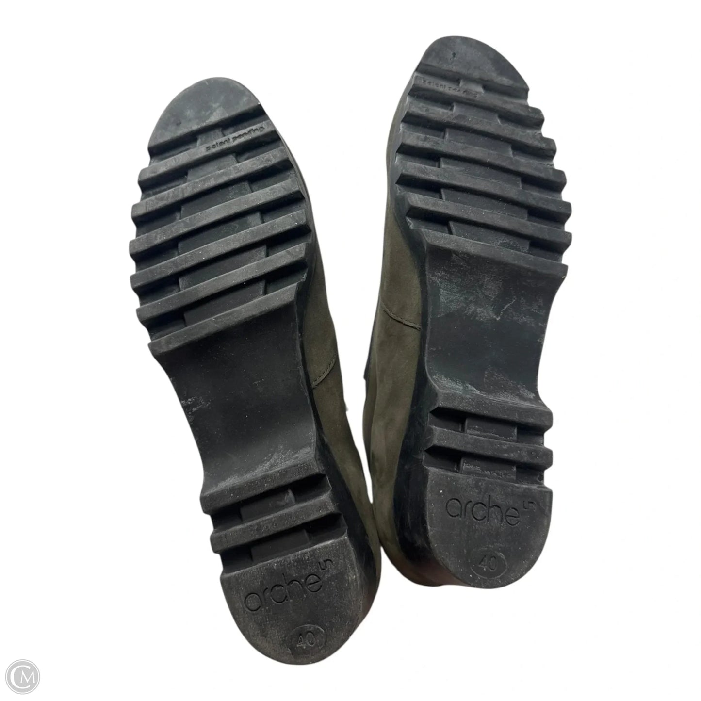 Boots Ankle Flats By Arche In Grey, Size: 9
