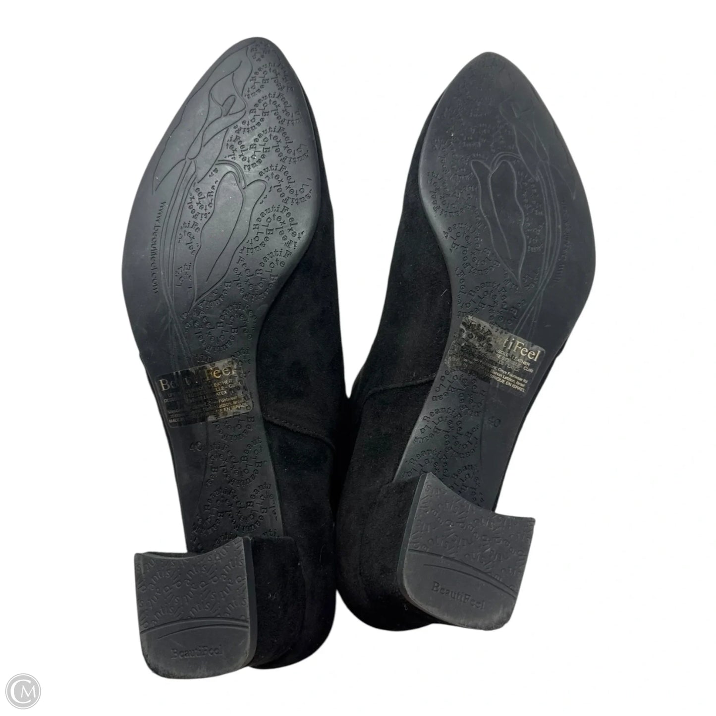 Boots Ankle Heels By Beautifeel In Black, Size: 9