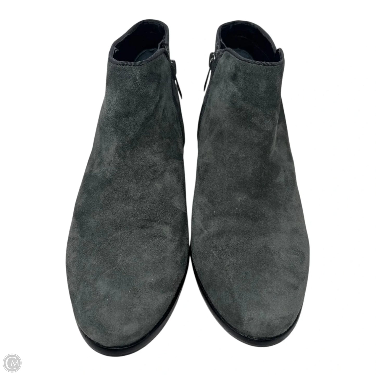 Boots Ankle Heel By Sam Edelman In Grey, Size: 7.5