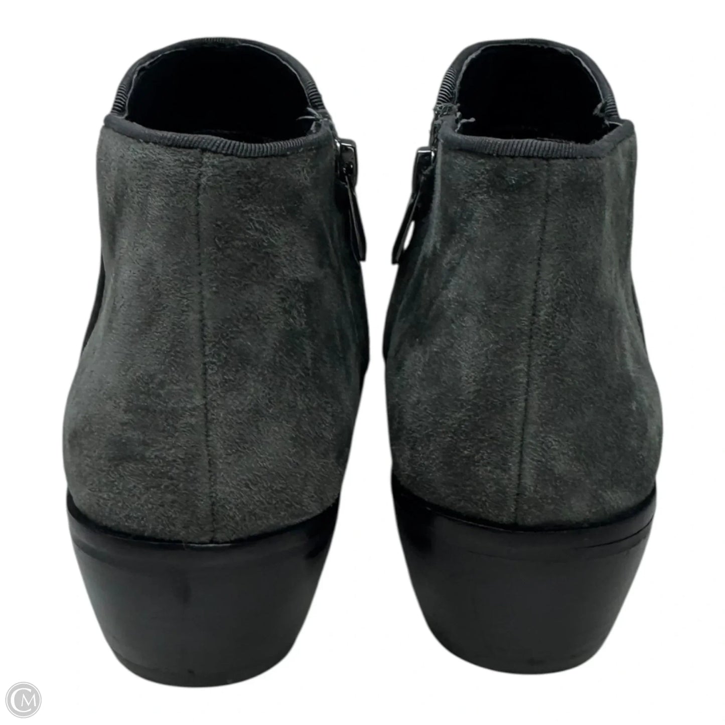 Boots Ankle Heel By Sam Edelman In Grey, Size: 7.5