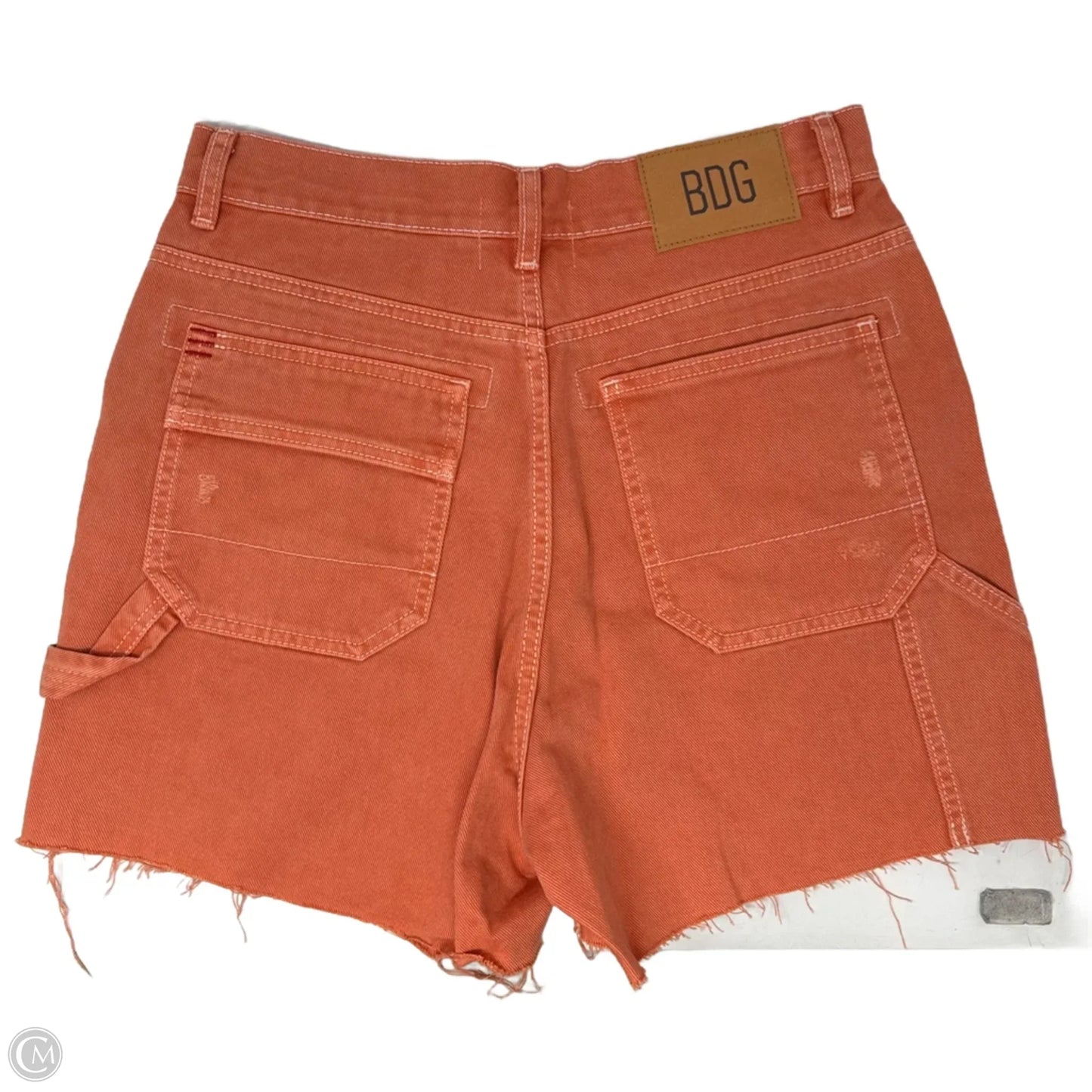Cargo Cutoff Shorts By Bdg In Orange, Size: 8/29